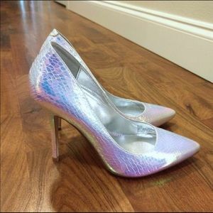 Dune London Iridescent Heels (Fit Like 7-7.5)